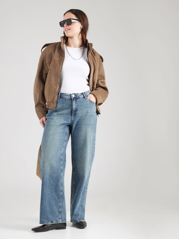 Vero Moda Curve Wide Leg Farkut 'VMTESSA' värissä sininen