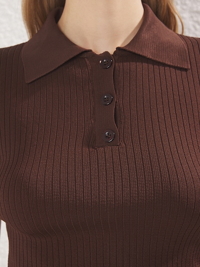 Trendyol Свитер в Шоколадный / Красный / Черный / Белый, Обзор товара