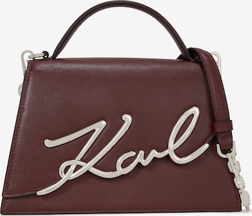 Karl Lagerfeld Handbag in Red: front