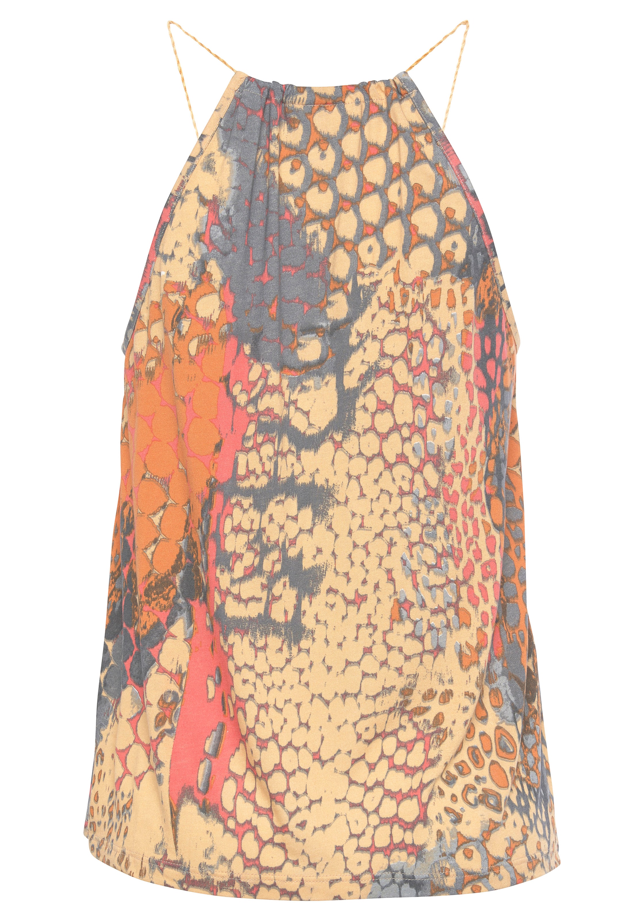 BUFFALO Τοπ σε πορτοκαλί: μπροστά