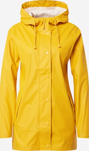 Cappotto outdoor 'Petra' di Weather Report in giallo: frontale