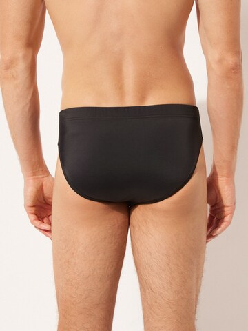 CALZEDONIA Badehose in Schwarz