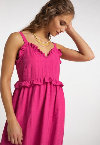 IZIA - Vestido de verão em rosa