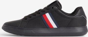 TOMMY HILFIGER Sneakers laag in Zwart: voorkant