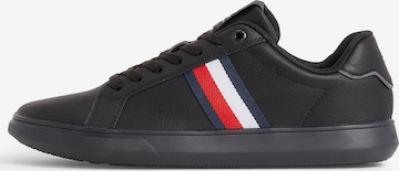 TOMMY HILFIGER Sneakers in Black: front