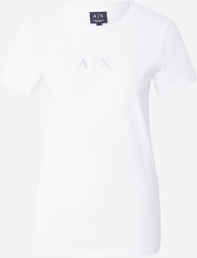 ARMANI EXCHANGE Paita värissä hopea / valkoinen, Tuotenäkymä