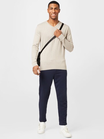 TOM TAILOR Regular fit Sweater in Beige