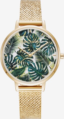 Julie Julsen Analog Watch in Gold: front