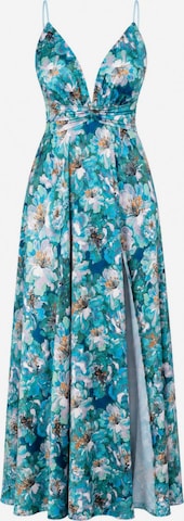 GRAZIA STORE Abendkleid 'Zelma' in Blau: Vorderseite
