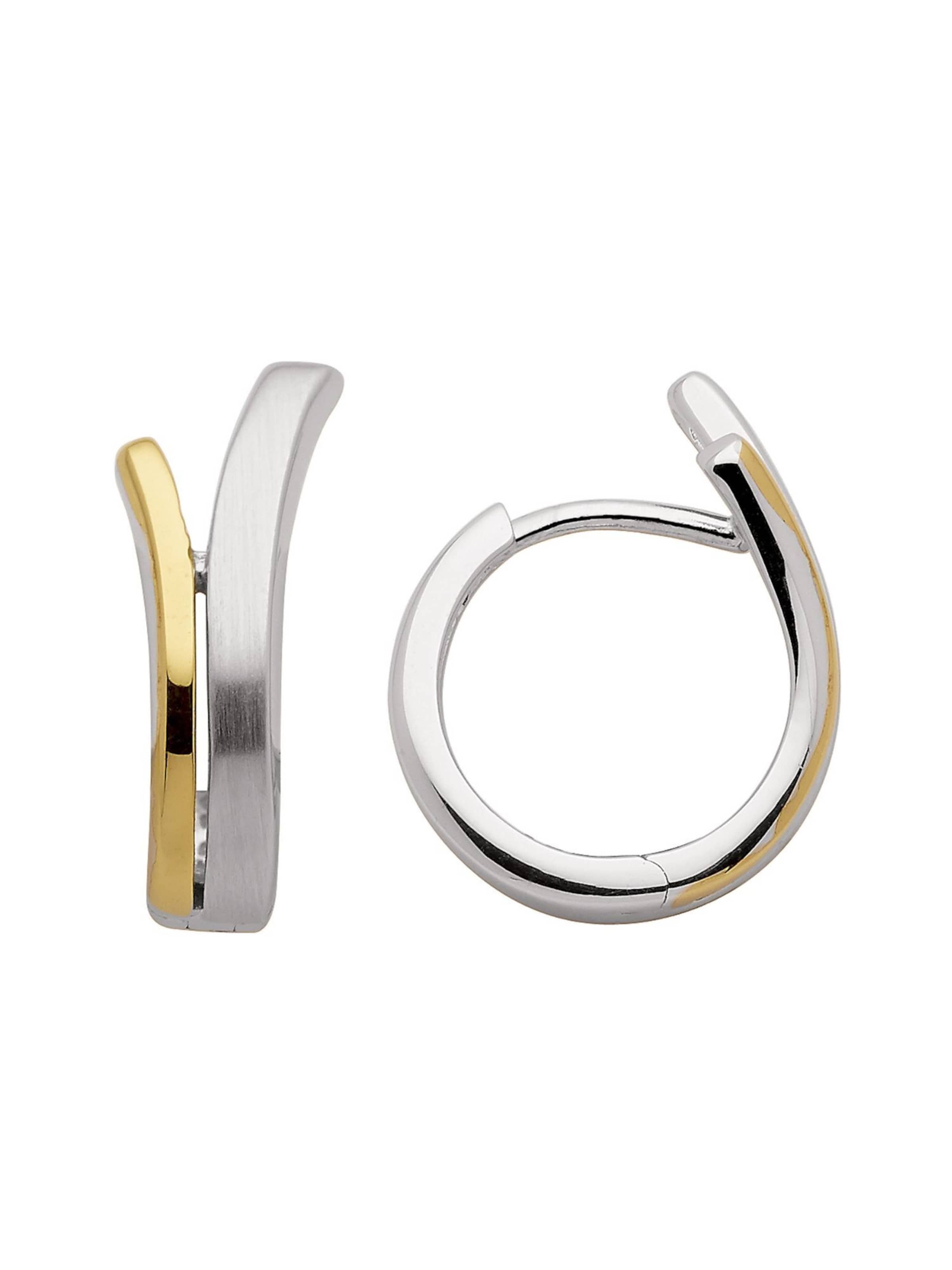 Adelia´s Creolen in Silber: Vorderseite