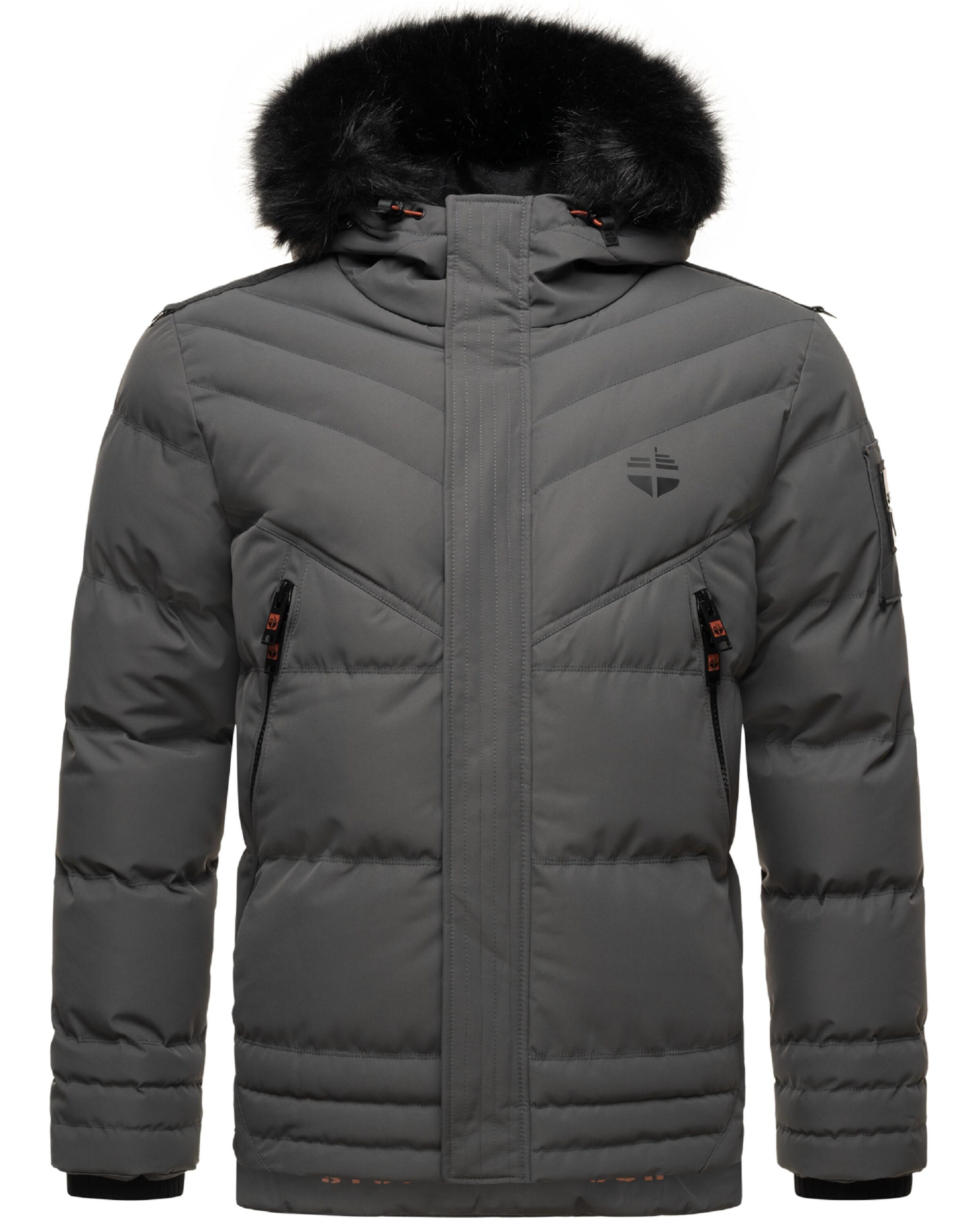 STONE HARBOUR - Chaqueta de invierno 'Romaan' en gris: frente