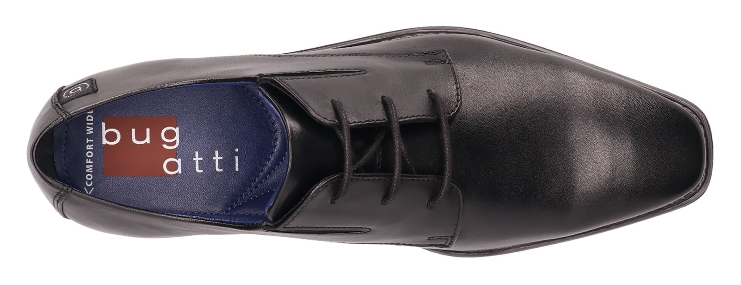 bugatti Schnürschuh in Schwarz