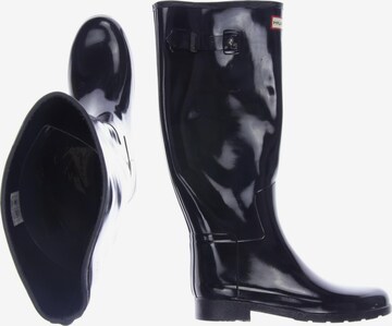 HUNTER Dress Boots in 39 in Black: front