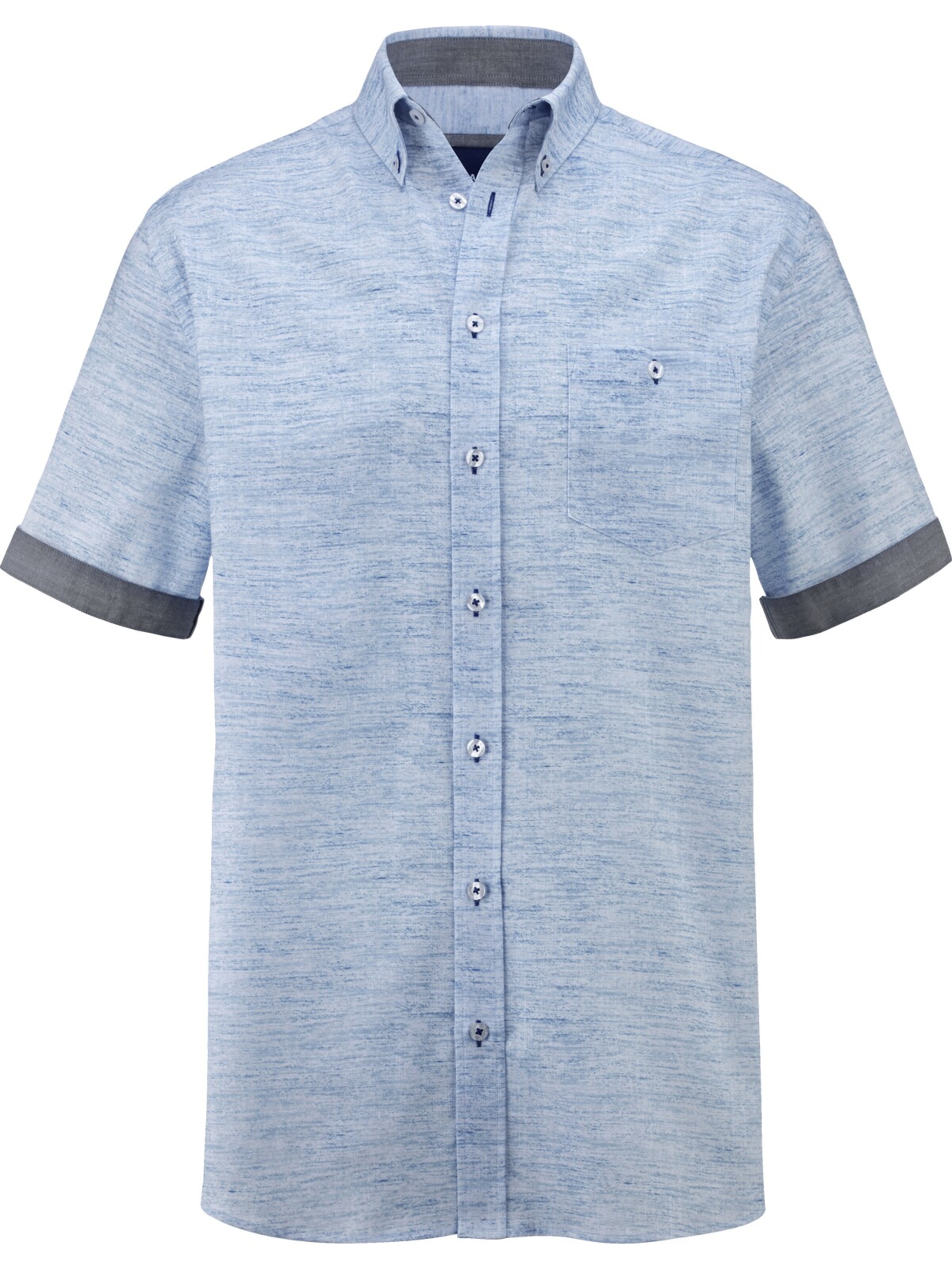 BABISTA Regular fit Button Up Shirt ' Milanzetti ' in Blue: front