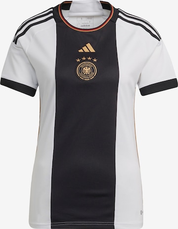 ADIDAS PERFORMANCE - Camisola de futebol 'Germany 22 Home' em branco: frente