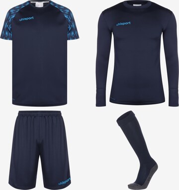 UHLSPORT Sports Suit in Blue: front