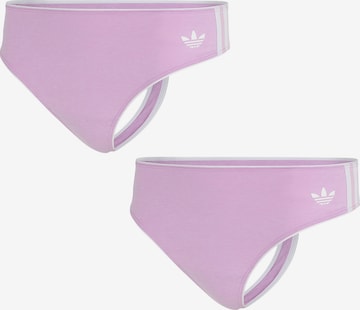 String ADIDAS ORIGINALS en rose : devant