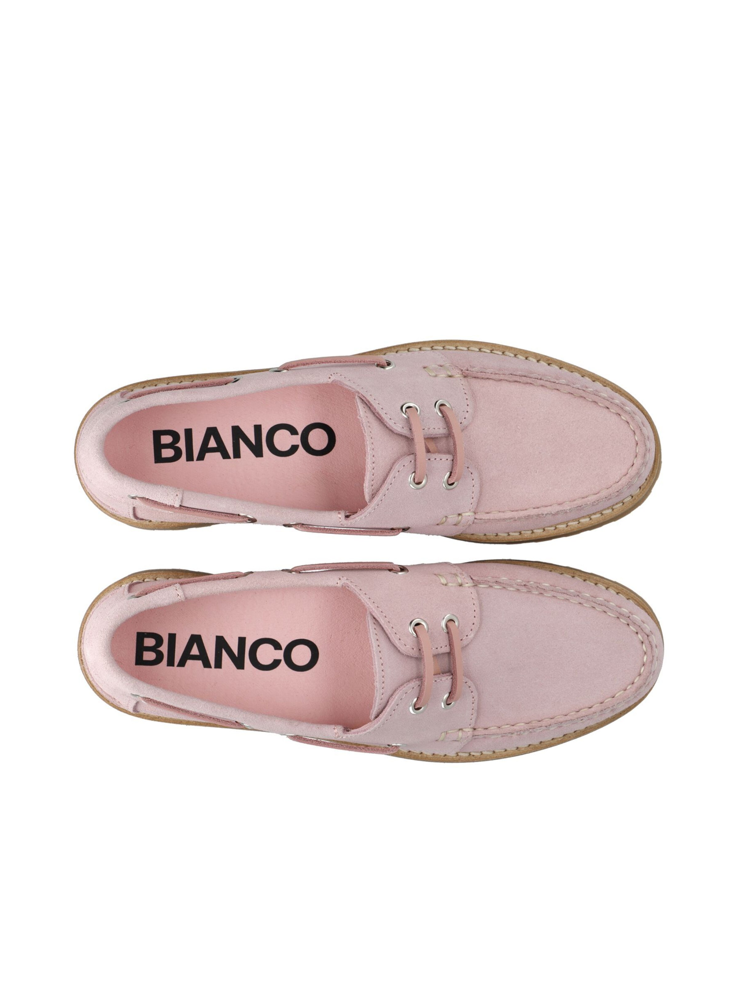 Mocassino 'Capri' di Bianco in rosa