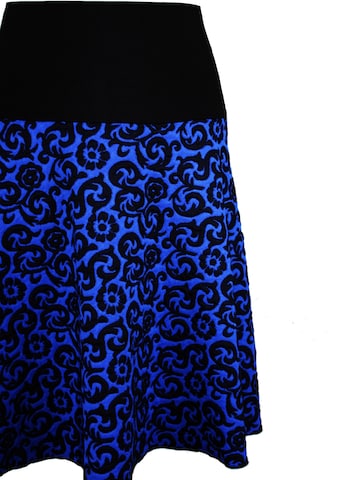 dunkle design Skirt 'Scuba' in Blue