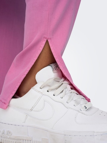 ONLY Slim fit Pants 'BLUSH' in Pink