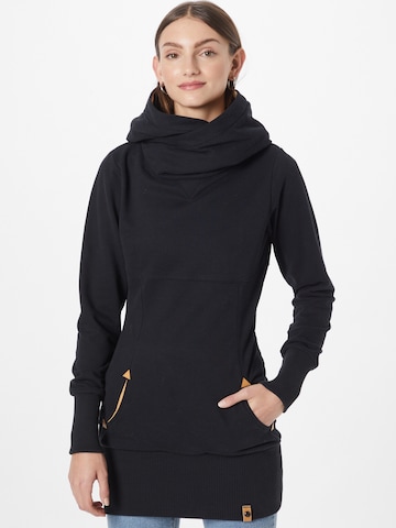 Fli Papigu - Sweatshirt 'Flunker mit Mir' em preto: frente