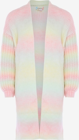 ebeeza Knit Cardigan in Pink: front