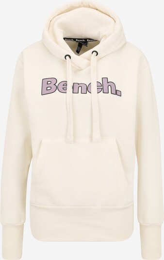 BENCH Sweatshirt 'ANISE' in de kleur Beige / Pastellila / Zwart, Productweergave