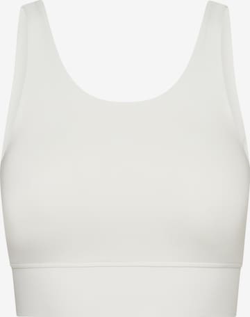 Reggiseno sportivo 'Bustier' di Hey Honey in bianco: frontale