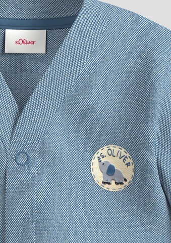 s.Oliver Sweatvest in Blauw