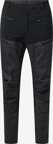 SWEDEMOUNT - Pantalón de montaña 'Nordkap' en negro: frente