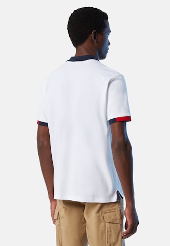 North Sails Poloshirt in Weiß