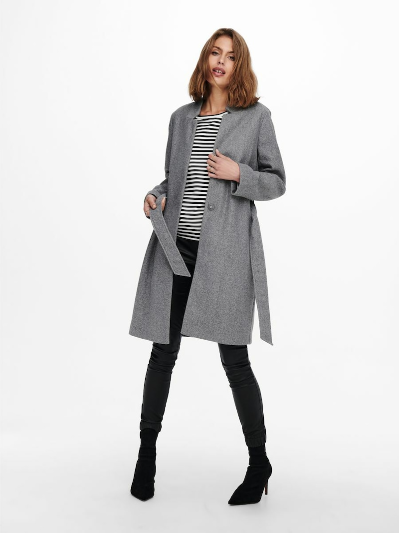 Women Clothing ONLY Between-seasons coats Mottled Grey