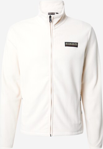 Veste en polaire 'T-IAATO' NAPAPIJRI en beige : devant