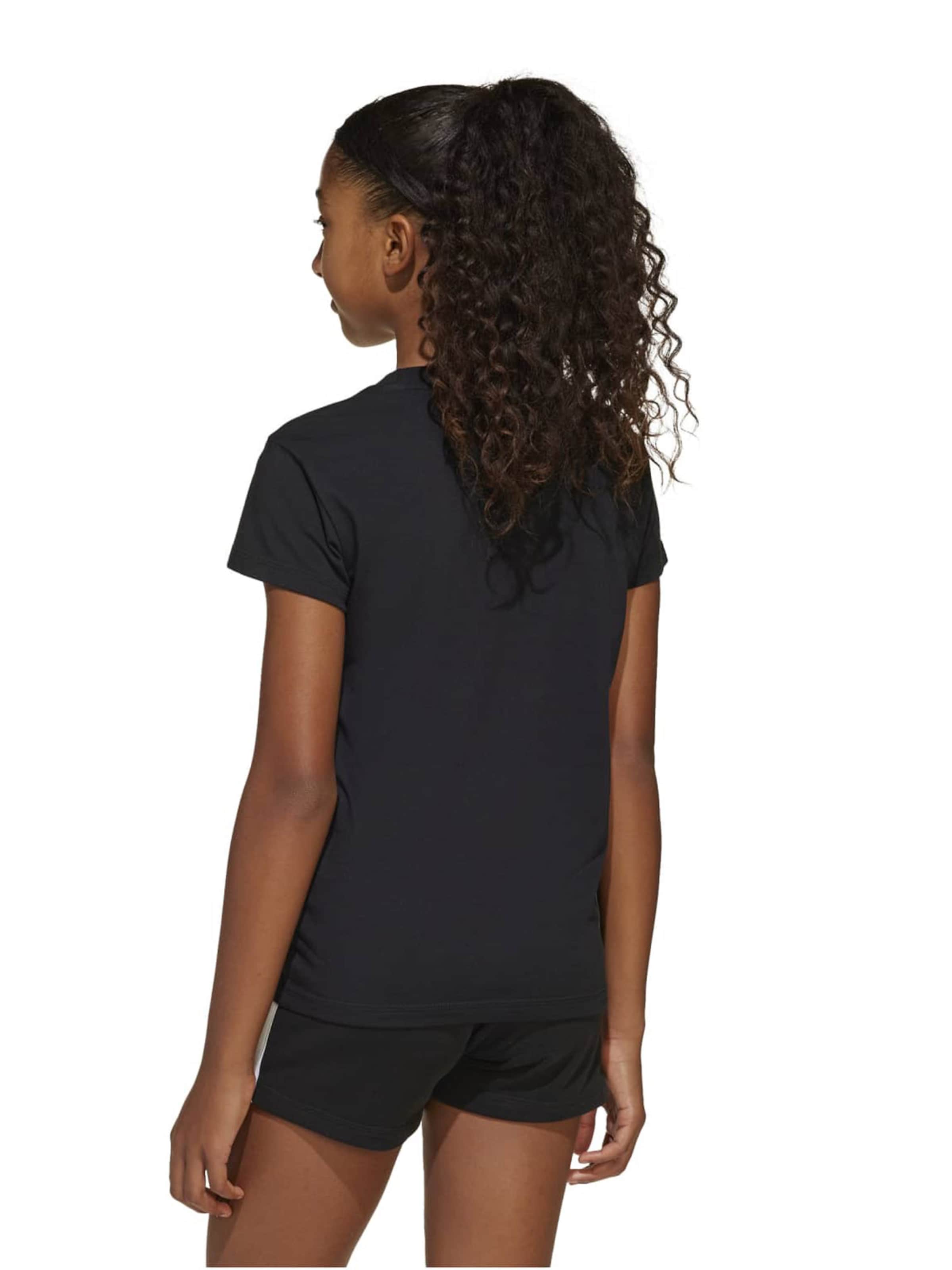 ADIDAS SPORTSWEAR - Camisa funcionais 'Bl 160' em preto