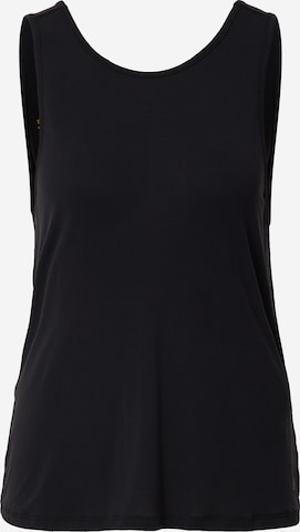 Athlecia Sports Top 'Susar' in Black: front