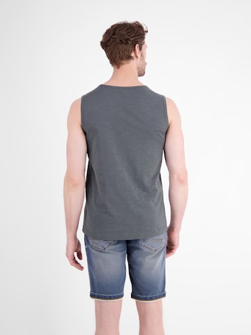 LERROS Luftiges Tanktop aus Baumwolle mit trendigem Slogan-Print in Grau
