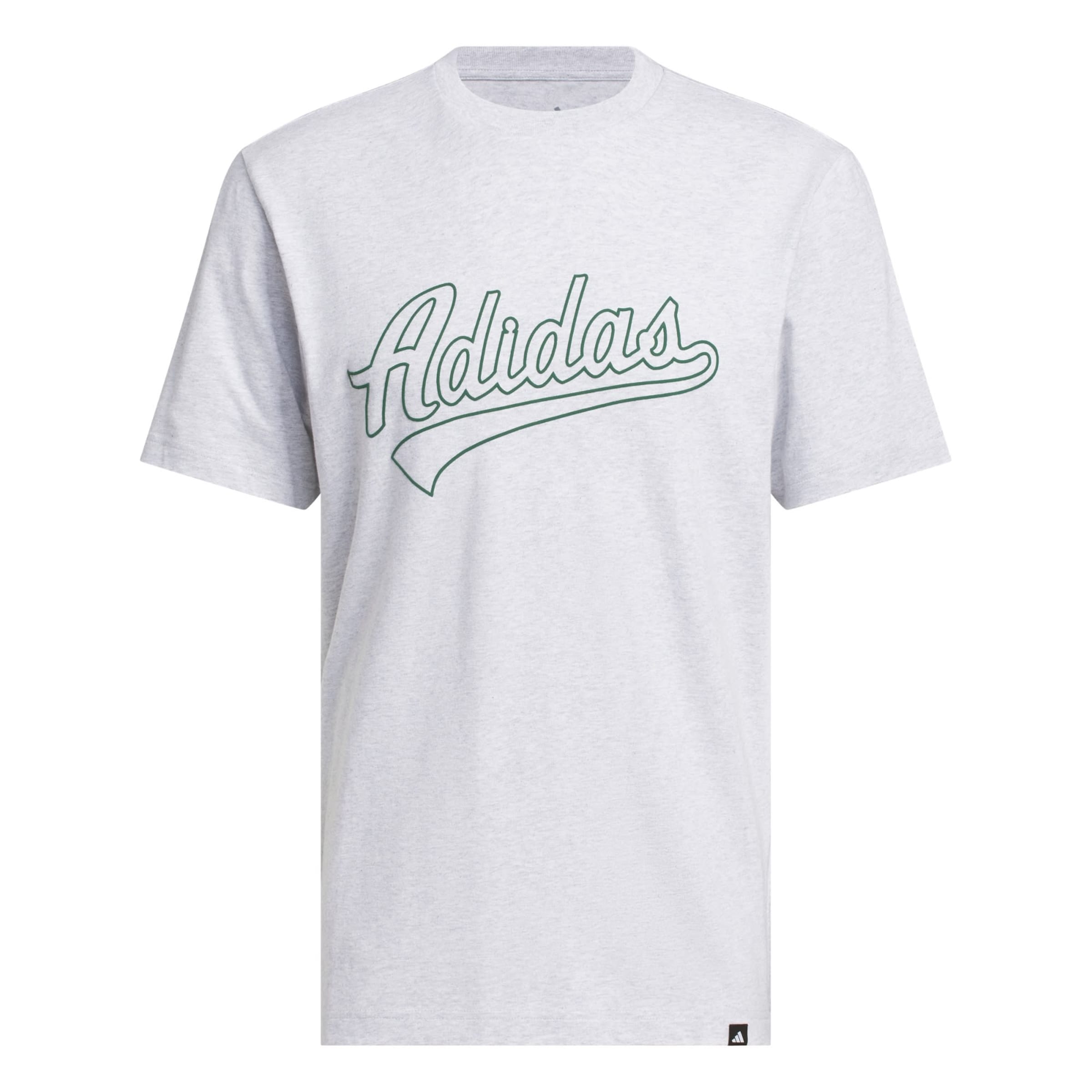 ADIDAS SPORTSWEAR Performance shirt 'Varsity Tailsweep' in XS in Light grey / Dark green, Item view
