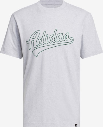 ADIDAS SPORTSWEAR - Camiseta funcional 'Varsity Tailsweep' en gris: frente