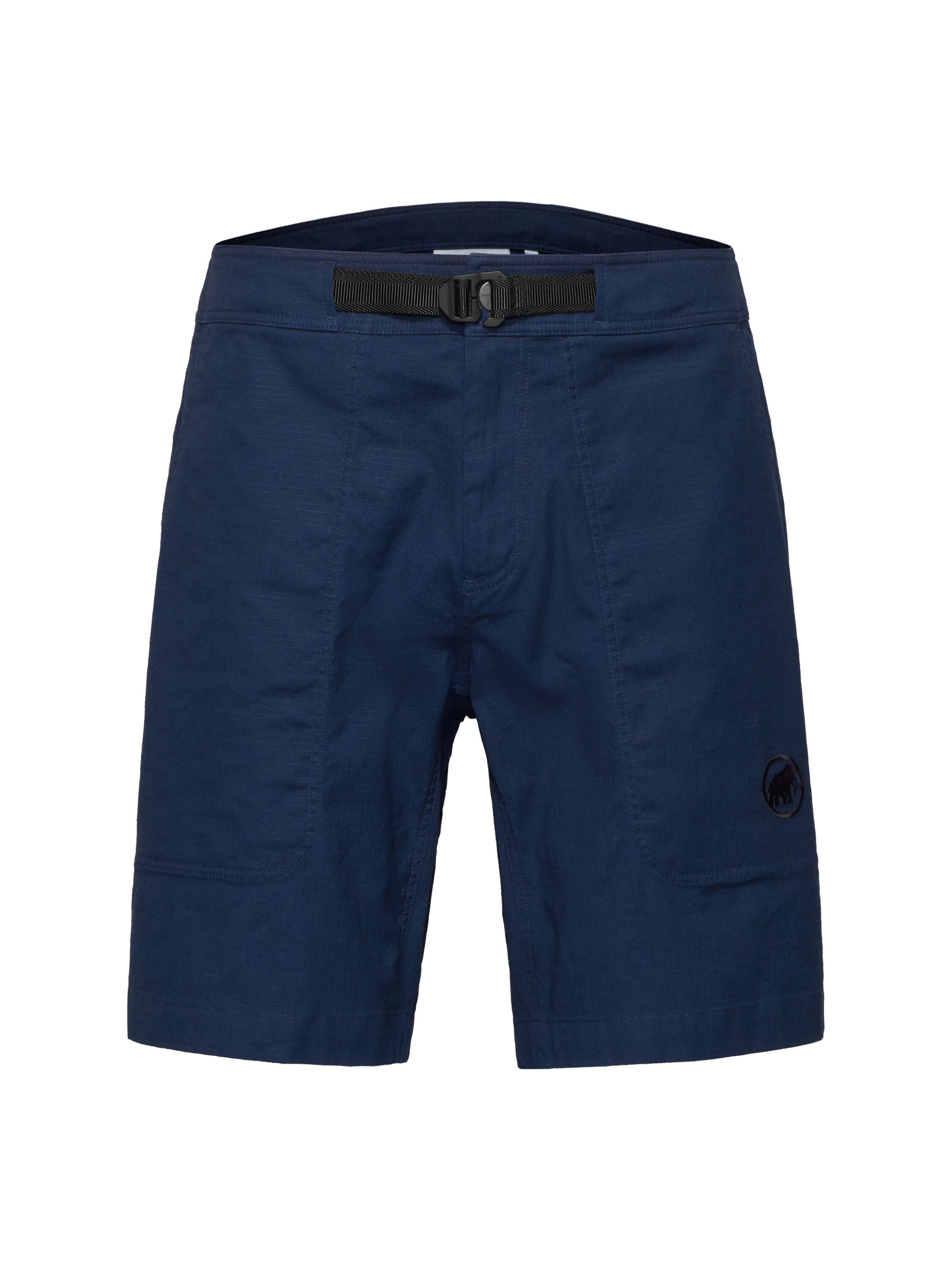 MAMMUT Regular Outdoor Pants in Blue: front