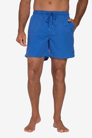 Shorts de bain JAY-PI en bleu : devant