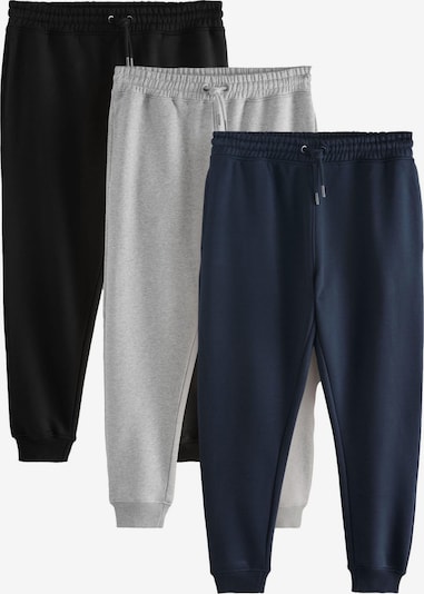 Next Housut koossa 29-30/short värissä laivastonsininen / meleerattu harmaa / musta, Tuotenäkymä