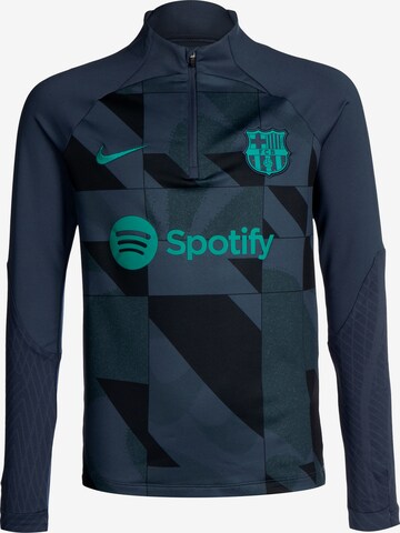 Sweat de sport 'FC Barcelona' NIKE en bleu : devant