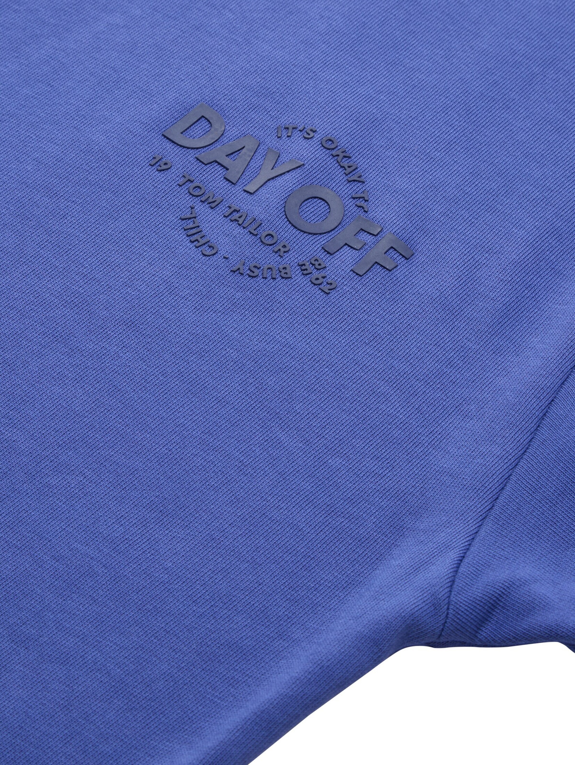 Sweat TOM TAILOR en bleu