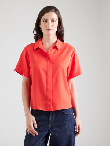 Camicia da donna 'MINA' di Samsøe Samsøe in rosso: frontale