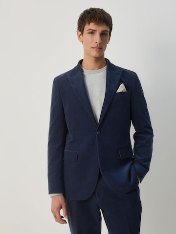 Next Slim fit Blazer in Blue: front