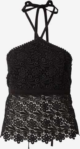 millane Top 'Flora' in Black: front