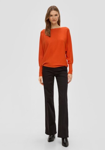 s.Oliver BLACK LABEL Sweater in Orange