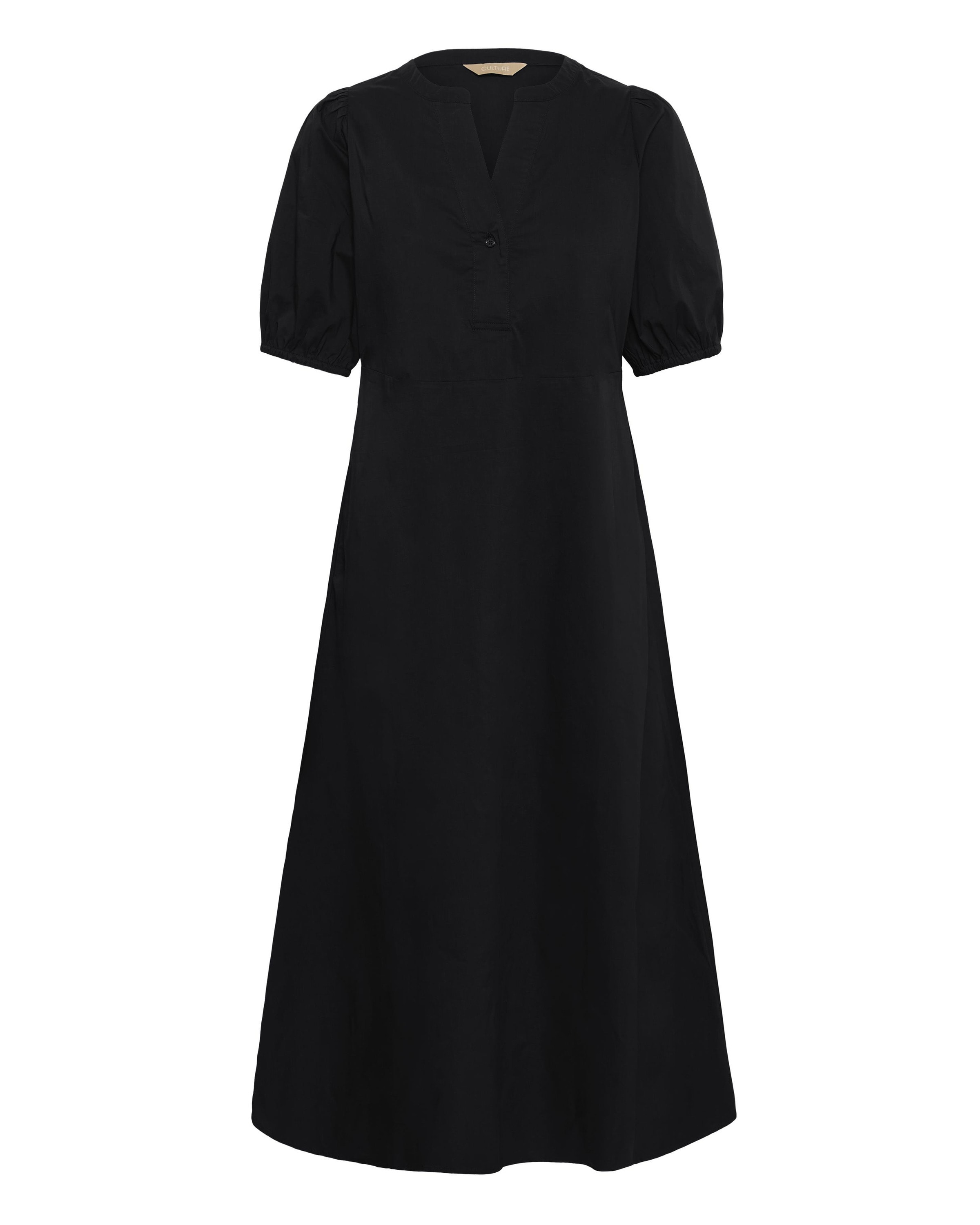CULTURE Jurk 'CUUrsa Antoinett' in Zwart: voorkant