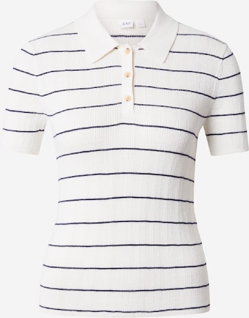 balta GAP Megztinis: priekis