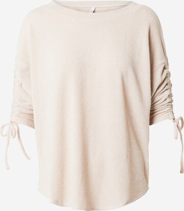 Pullover 'Am44elia' di Hailys in beige: frontale